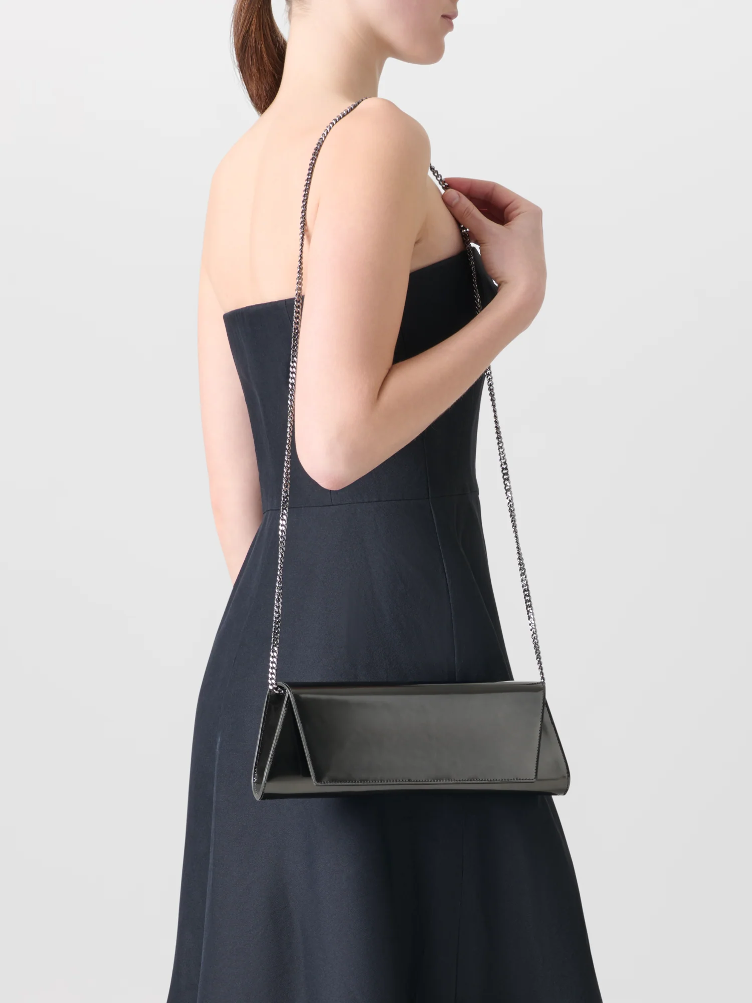 Anouk Small Trapezoid Clutch - Image 6