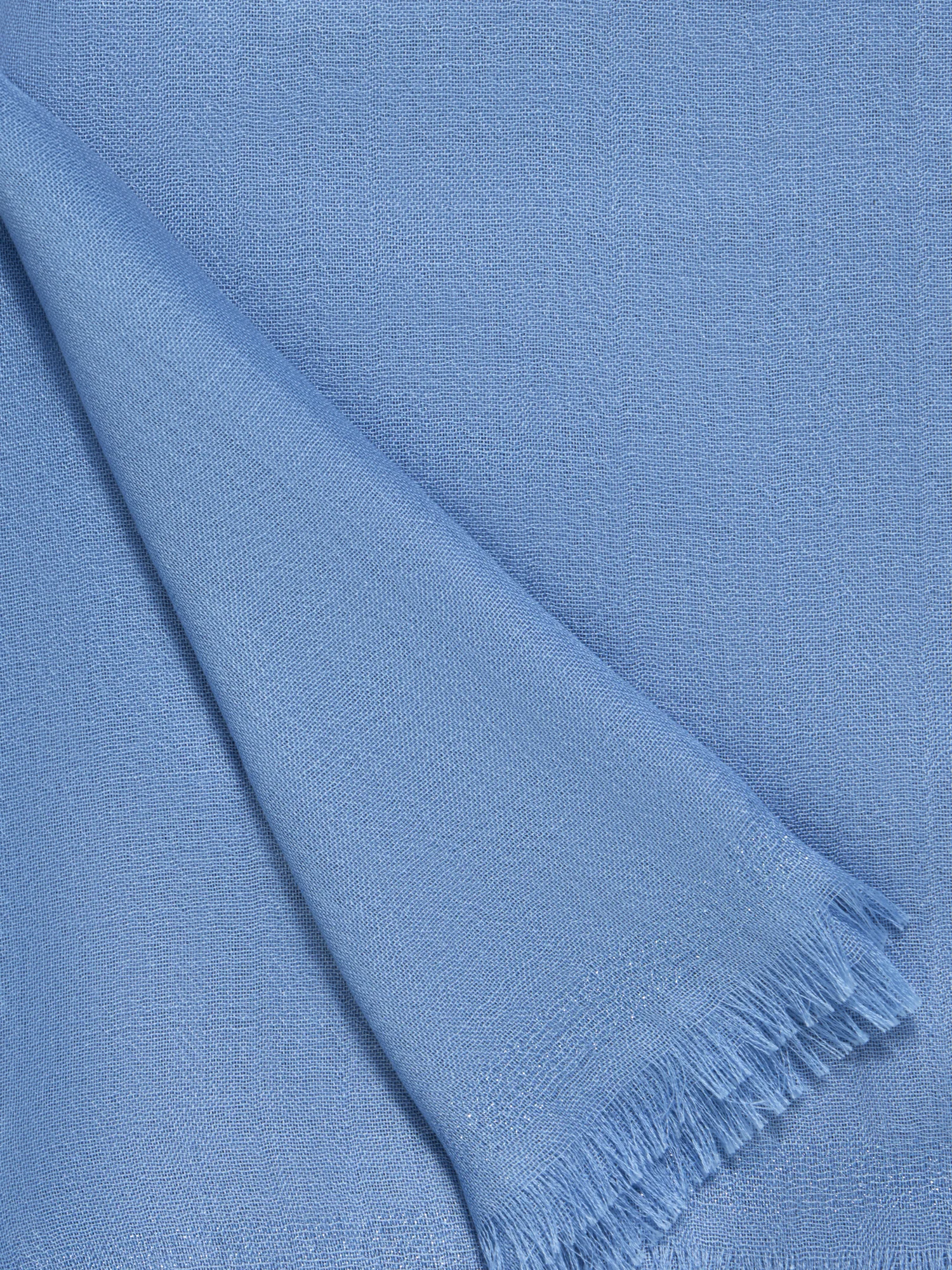 Cashmere Silk Scarf with Lurex Frame - Image 3