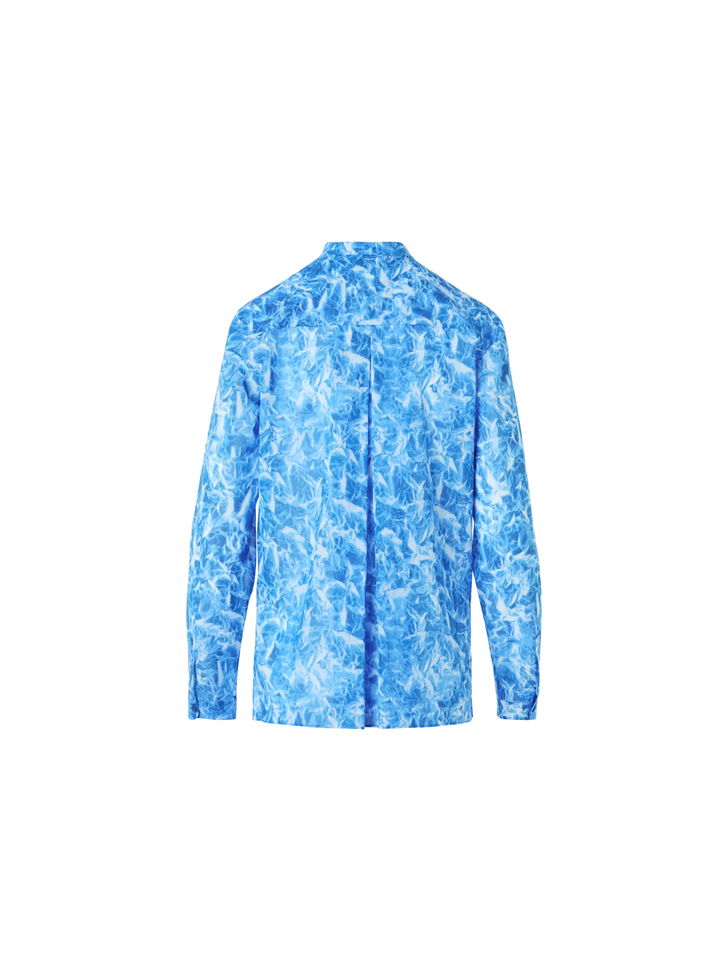 Whitecaps Print Cotton Voile Tunic Blouse - Image 5