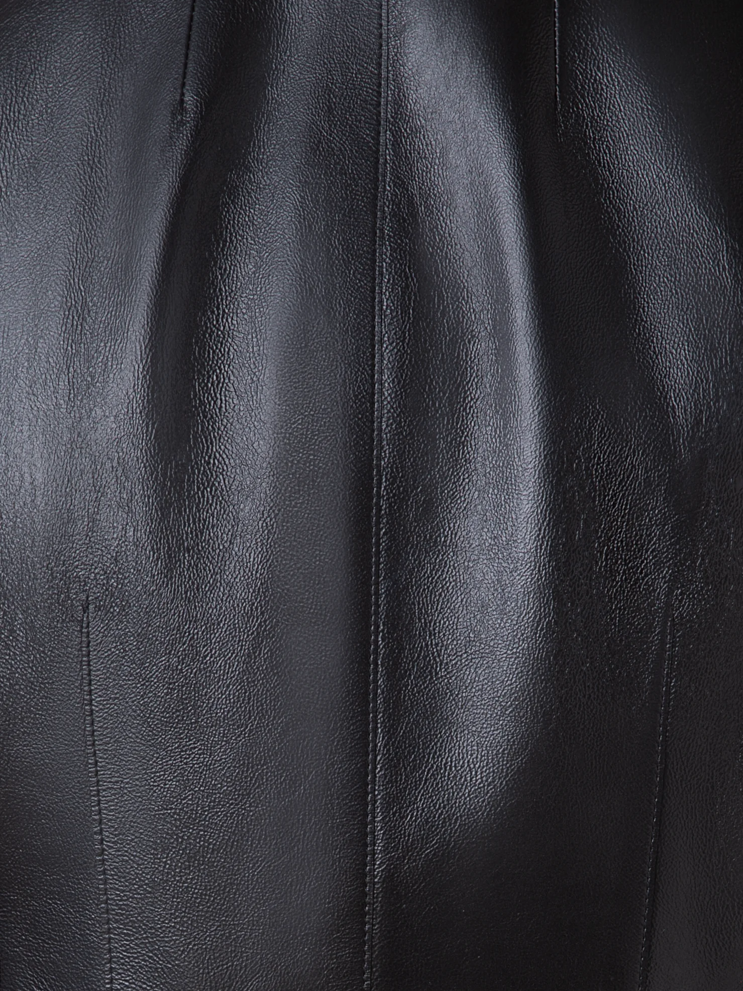 Cropped Jacket in Lacquered Leather - Image 6