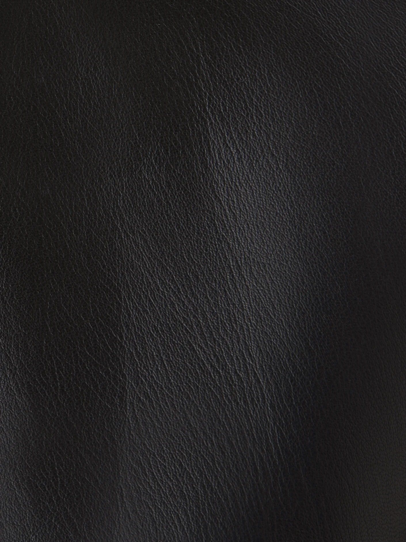 Cropped Leather Jacket - Image 7