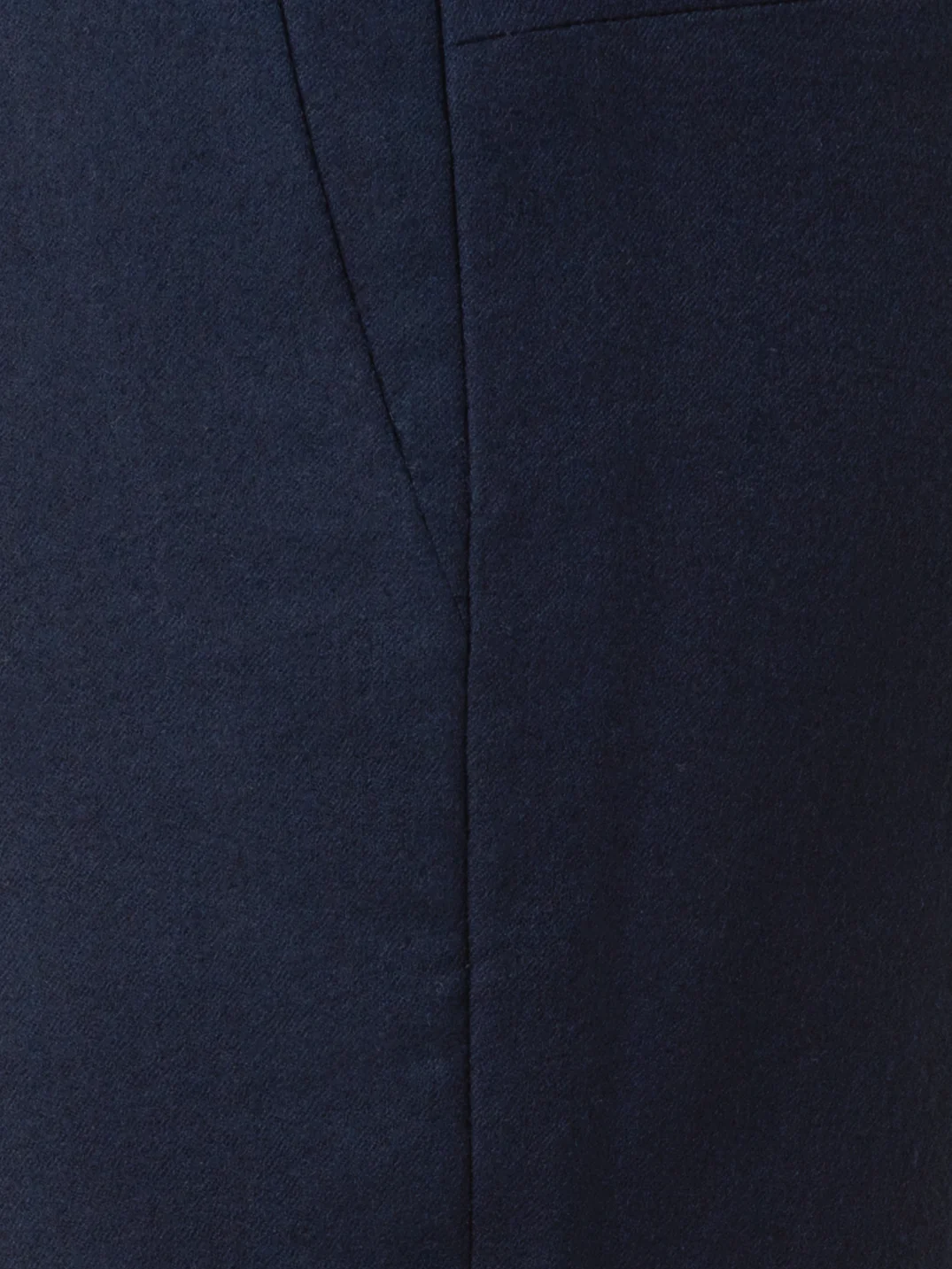 Cropped Tapered Stretch Wool Flannel Pants - Image 6