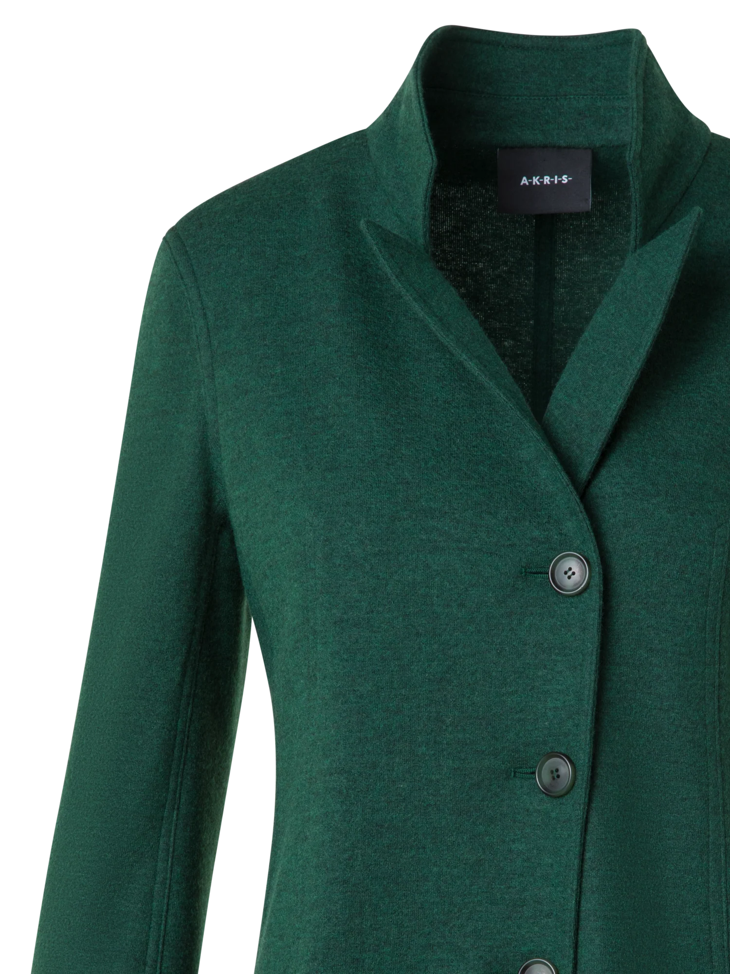 Elongated Blazer Jacket in Cashmere Jersey - Image 5