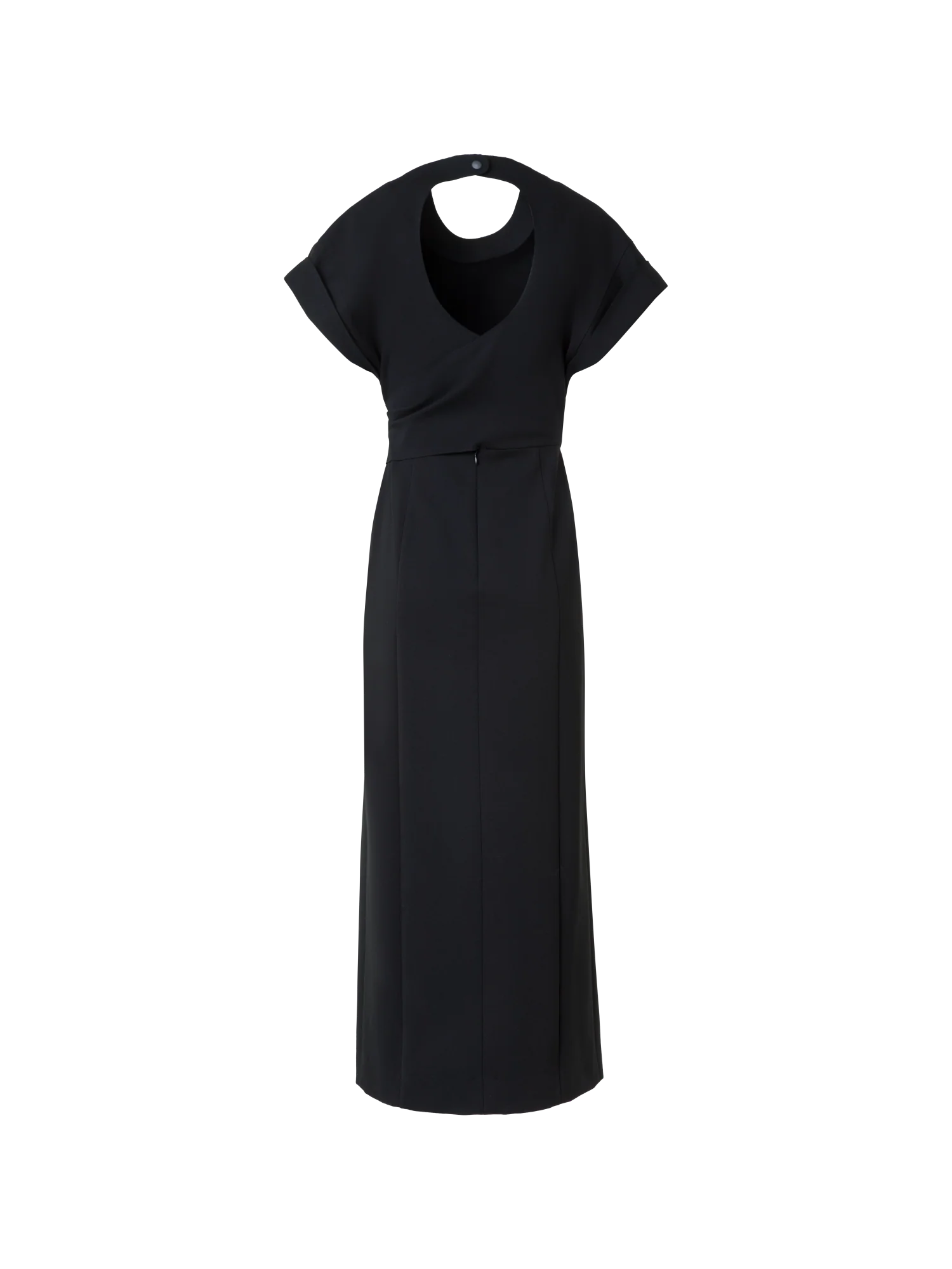 Fitted Midi Dress in Signature Jersey - Image 4
