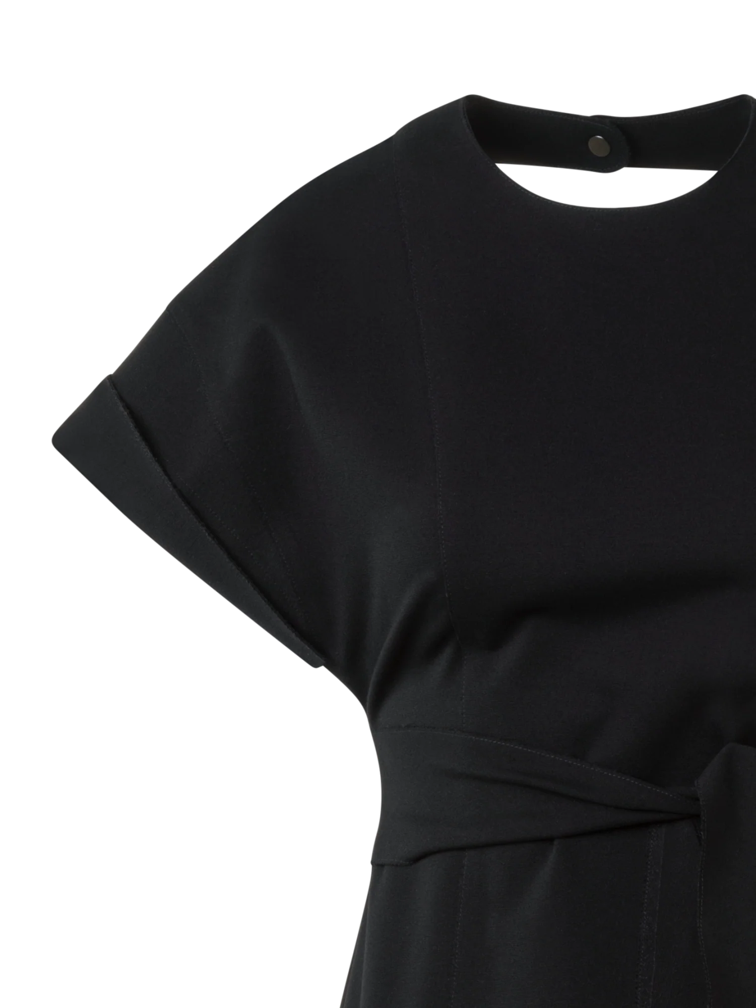 Fitted Midi Dress in Signature Jersey - Image 6