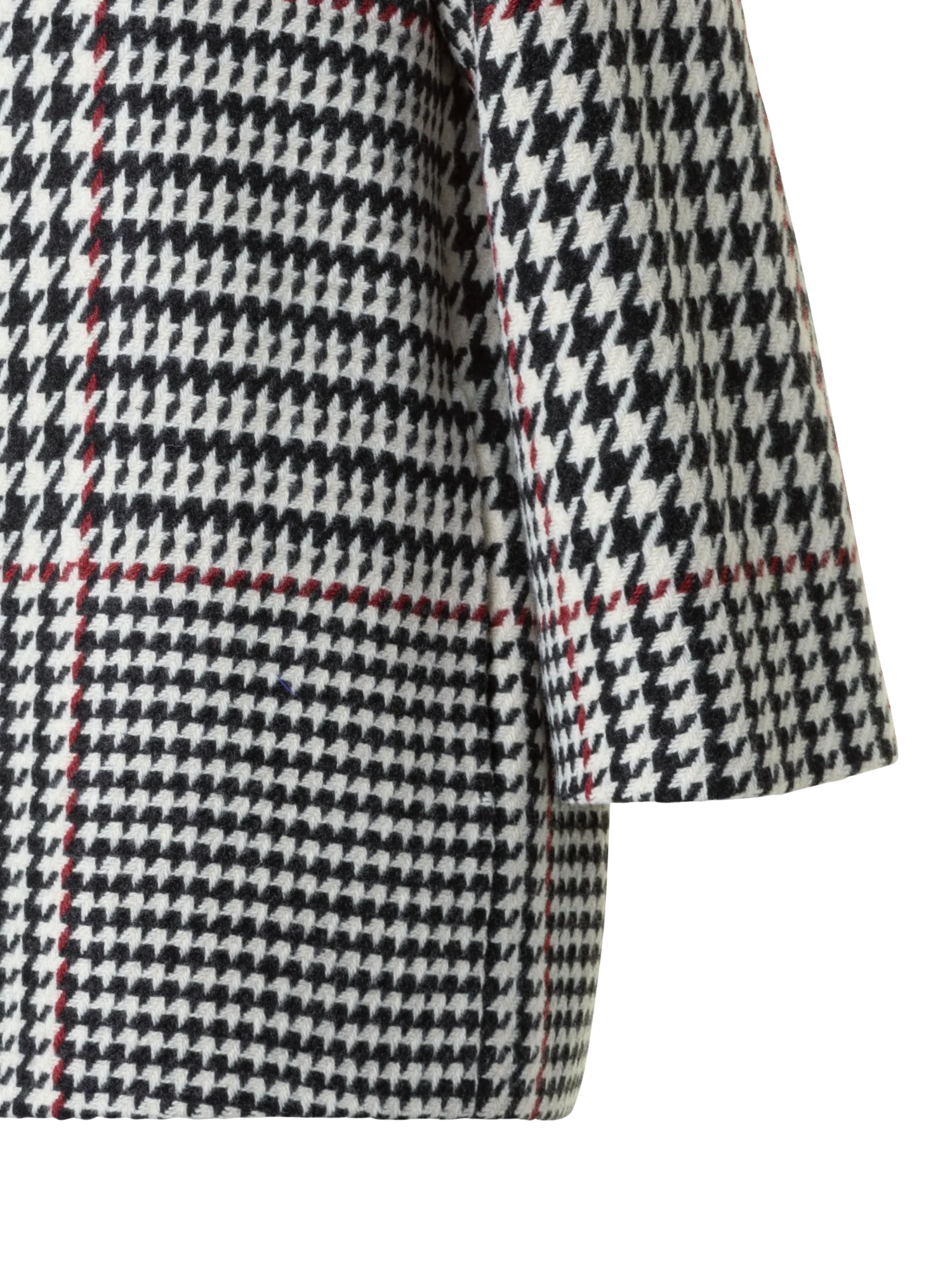 Glencheck Car Coat - Image 4