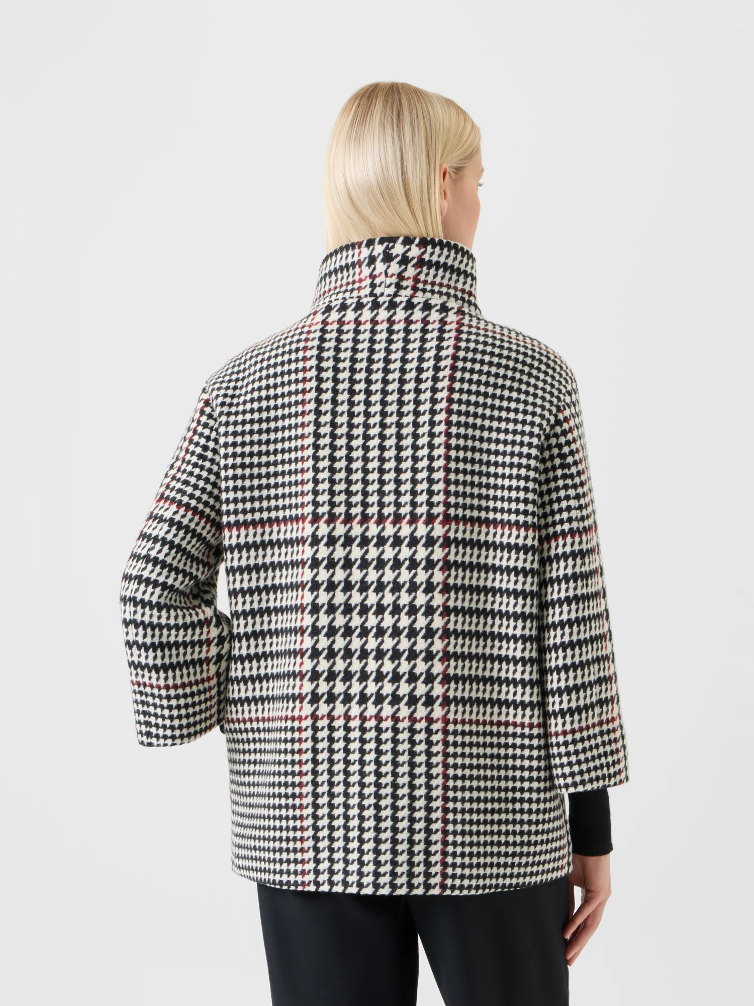 Glencheck Car Coat - Image 6