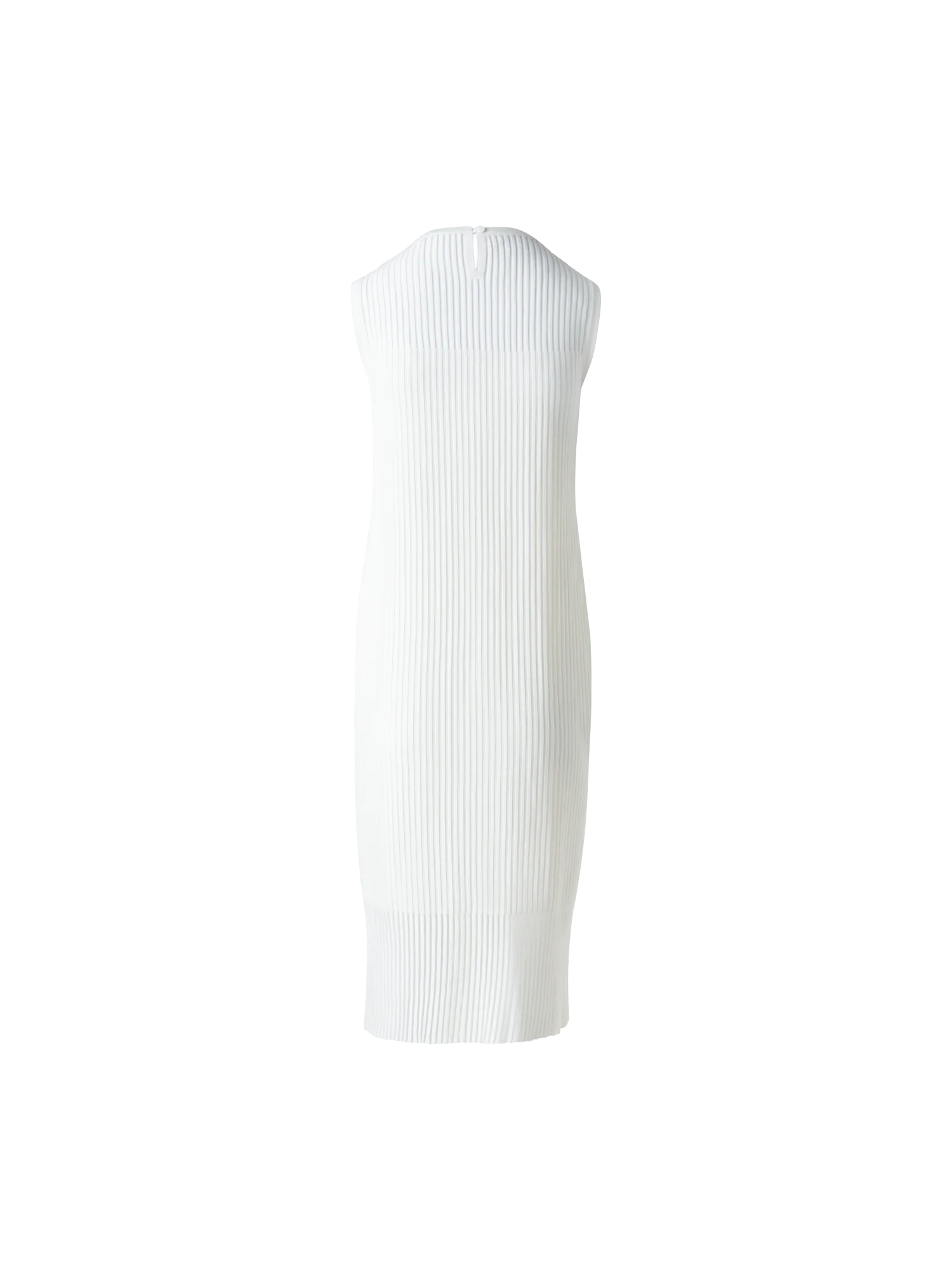 Knit Dress in Semi-Sheer Silk Cotton - Image 4