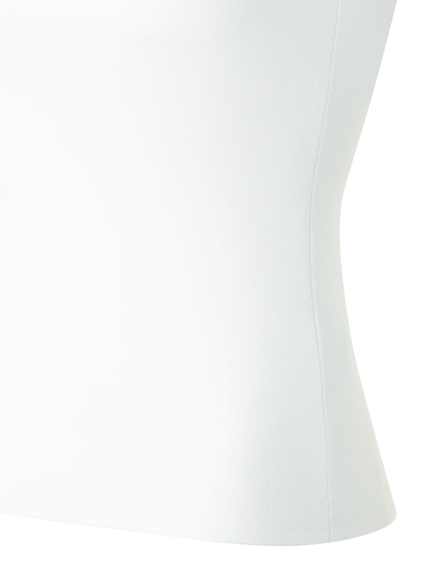 Knit Tank Top in Silk Stretch - Image 3