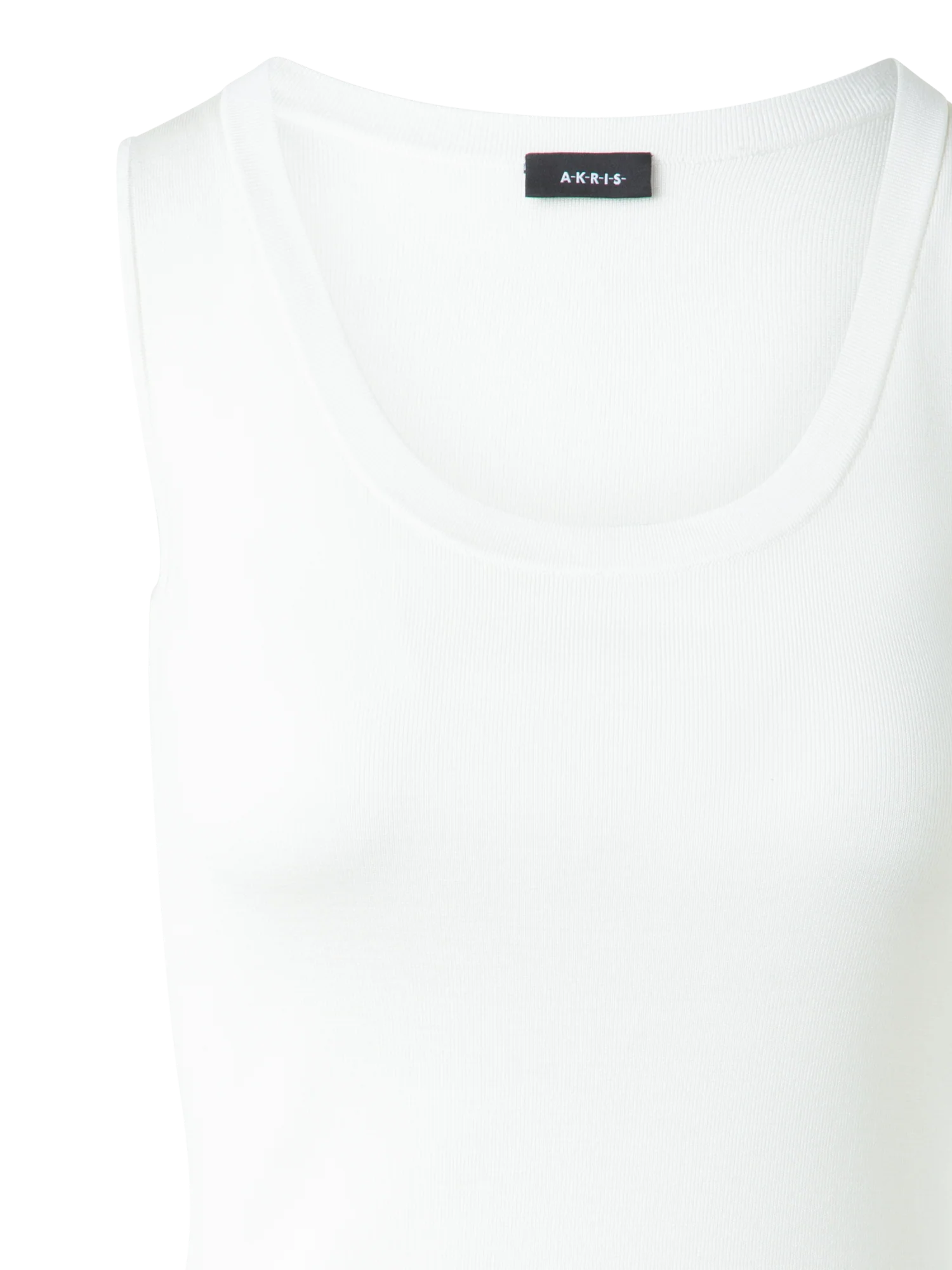 Knit Tank Top in Silk Stretch - Image 6