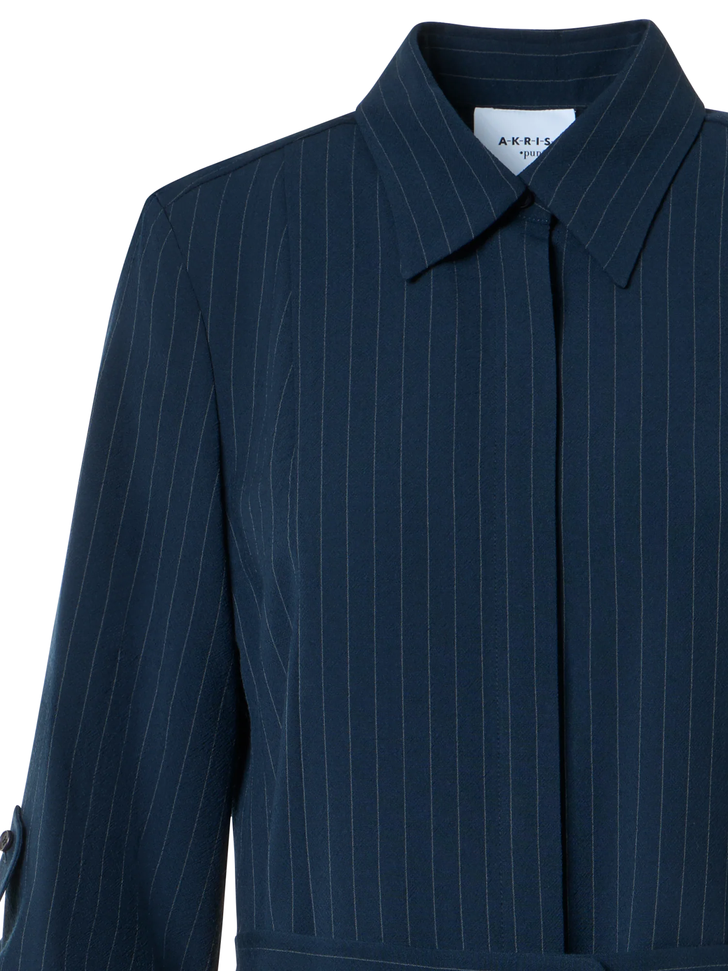 Midi Shirt Dress in Linen Viscose - Image 4