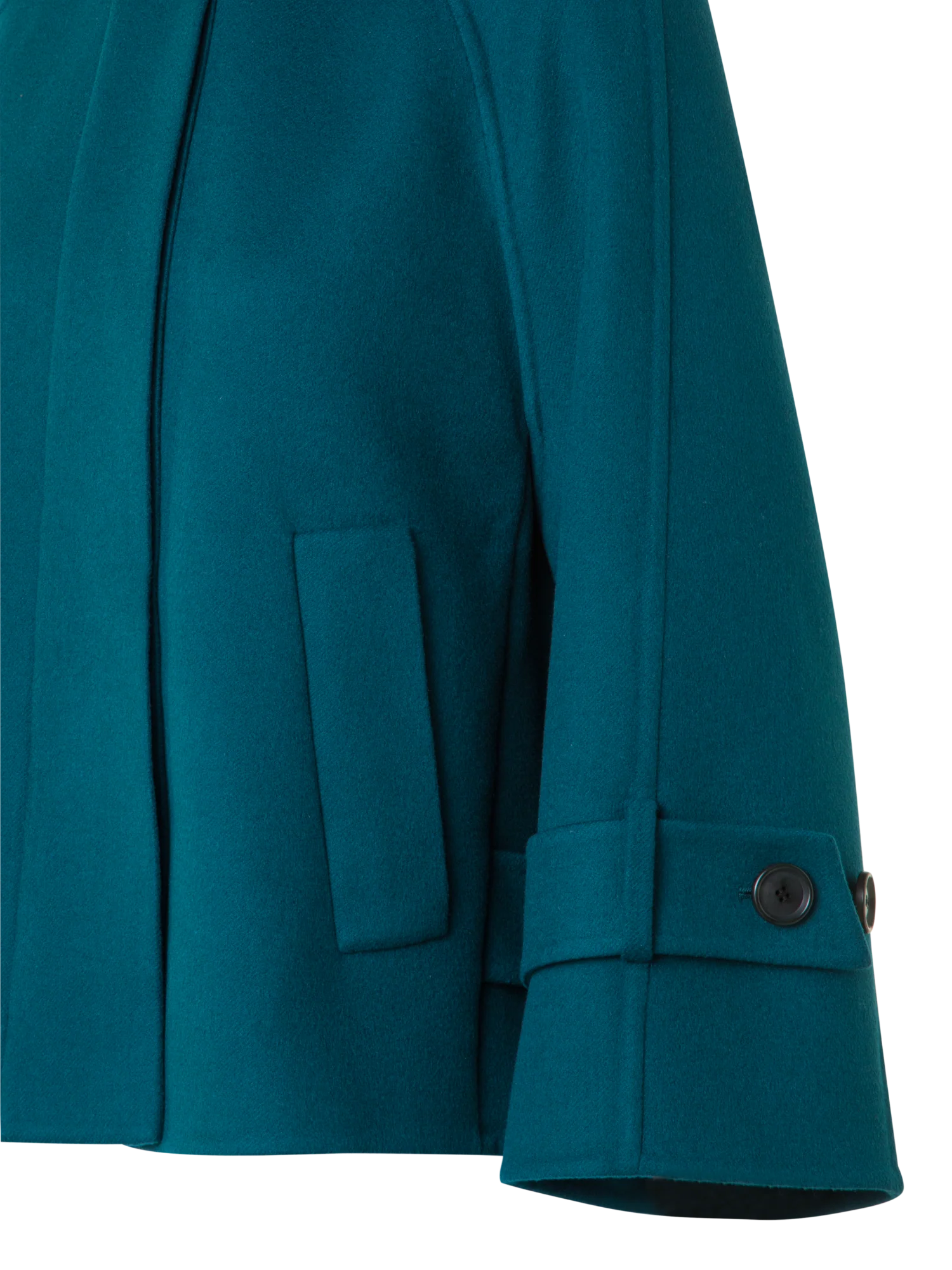 Pure Cashmere Double-Face A-Line Jacket - Image 3