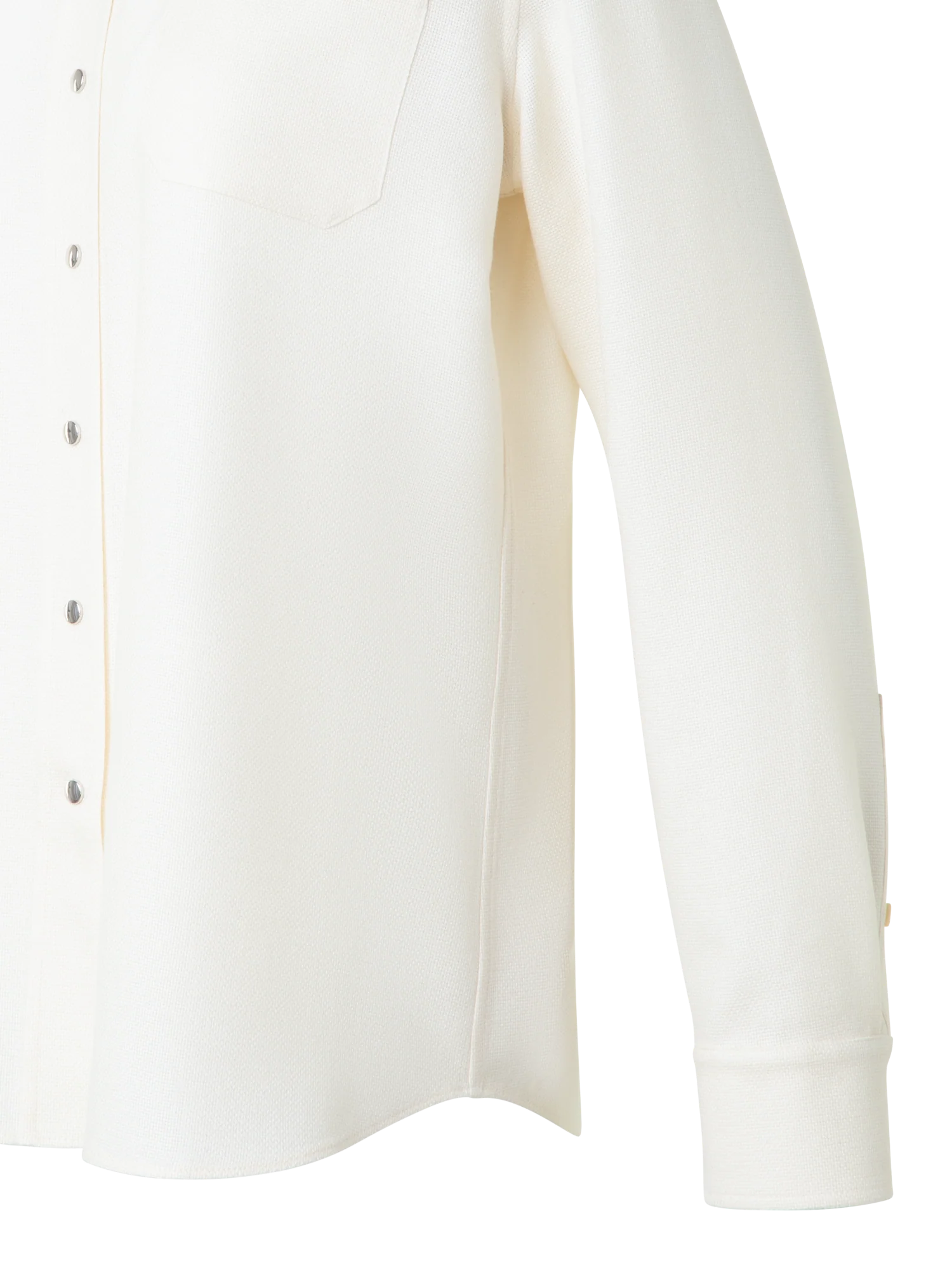 Shirt Blouse in Panama Cashmere - Image 3