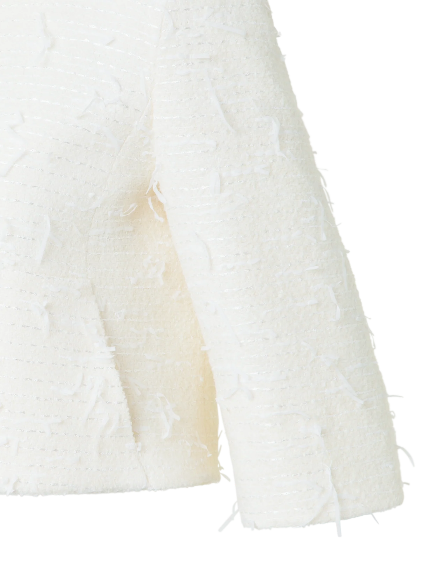 Short Boxy Jacket in Sequins Bouclé - Image 3