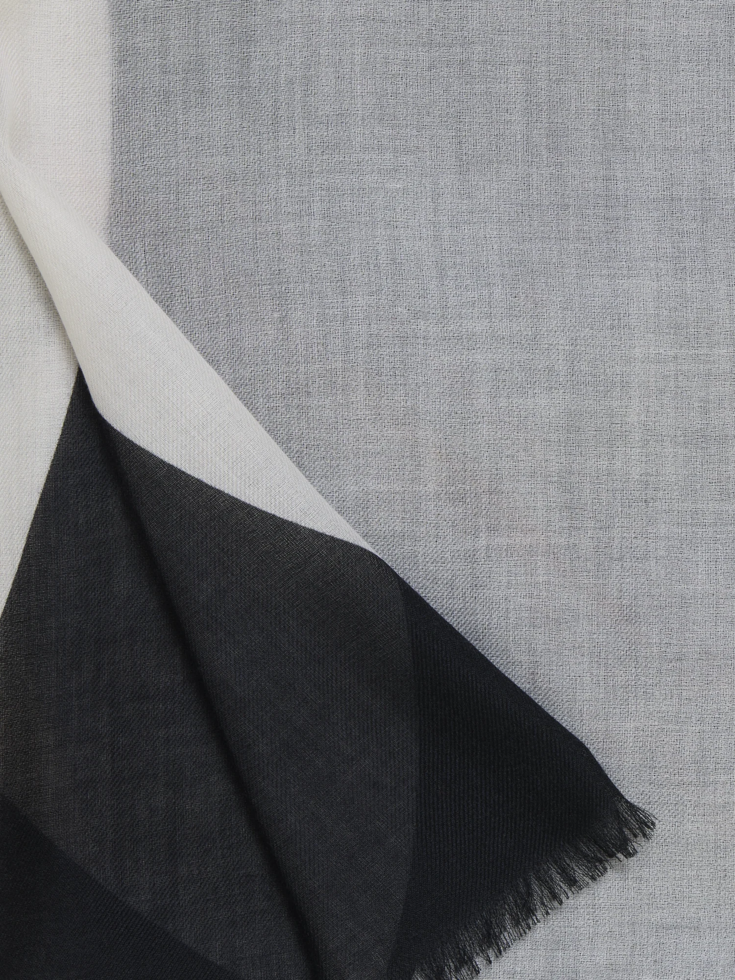 Cashmere Scarf in Cloud Print - Image 3