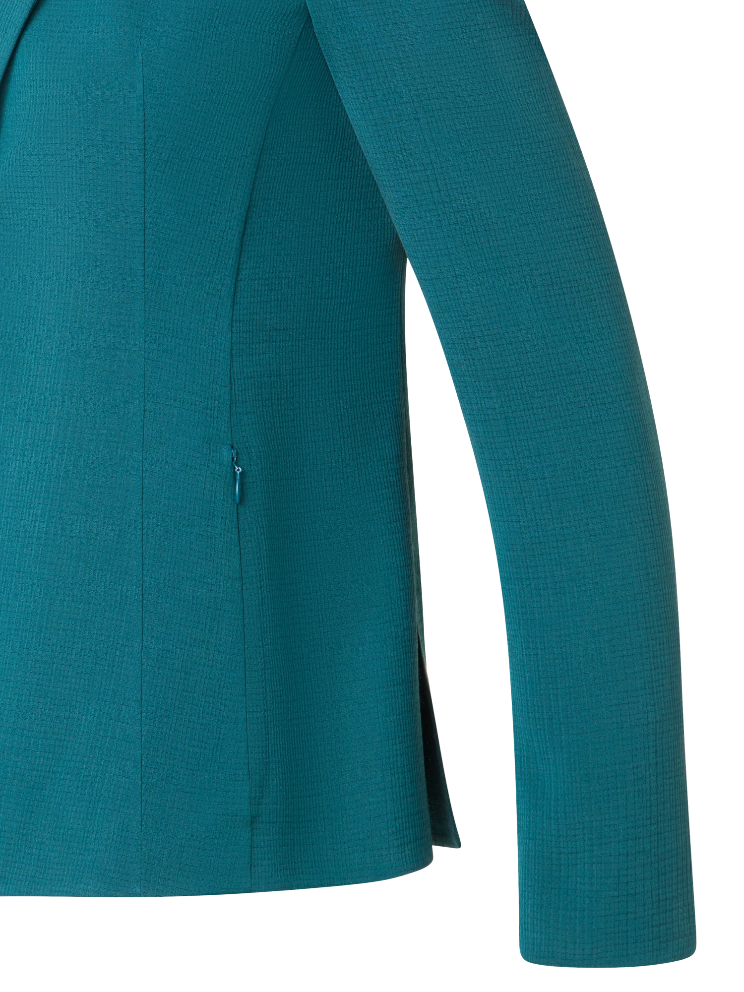 Tailored Blazer in Cotton Silk Double-Face - Image 3